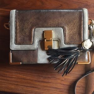 Vince Camuto gold bag